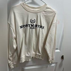 Cute white sweater from H&M